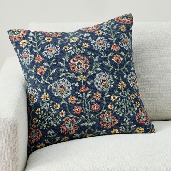 Pottery Barn Jannika Embroidered Pillow - Picture 1 of 7